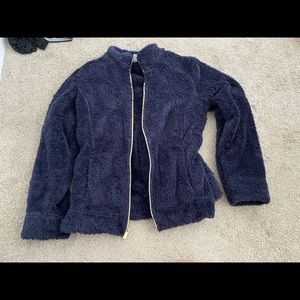 Fuzzy zip up